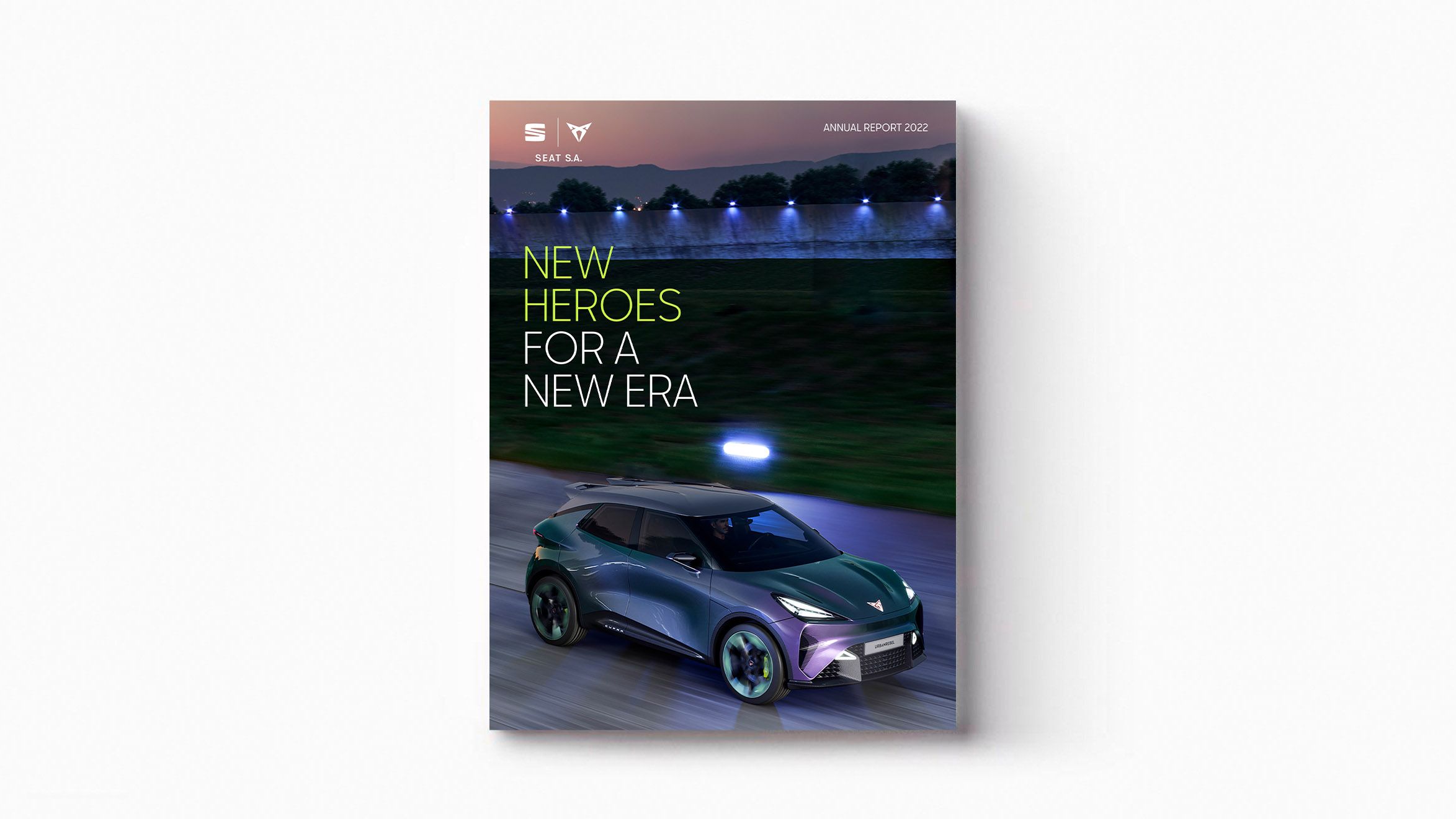SEAT und CUPRA Jahresbericht Cover 2022