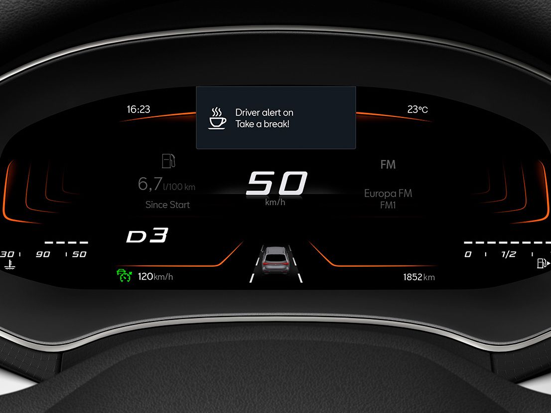 SEAT Arona Reference mit Müdigkeitserkennungsanzeige
