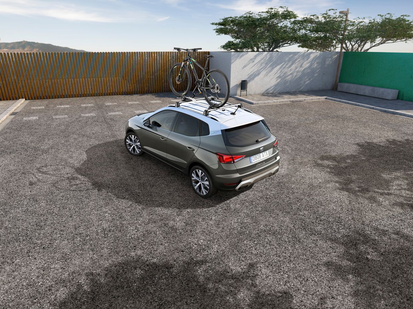 SEAT Arona - střešní nosič na kola