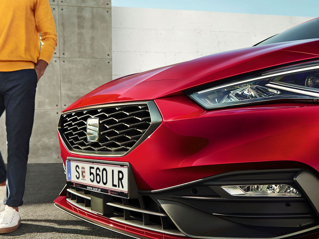 Frontgrill roter SEAT Leon