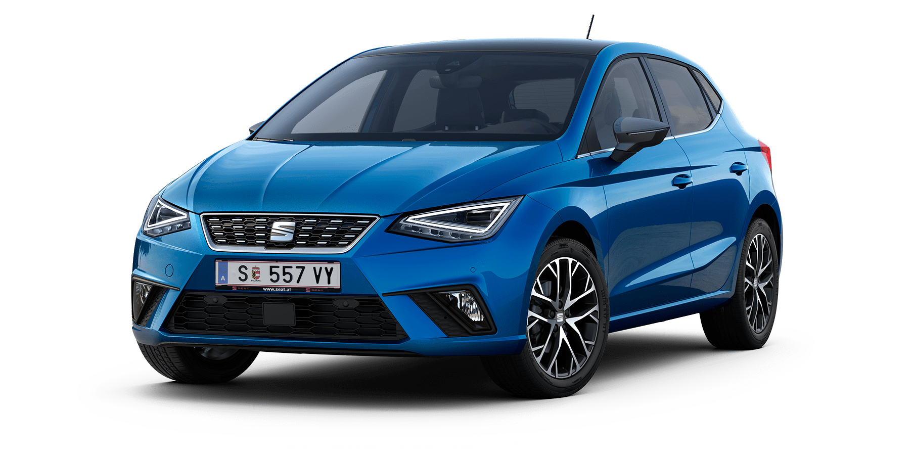 SEAT Ibiza Xcellence in Blau