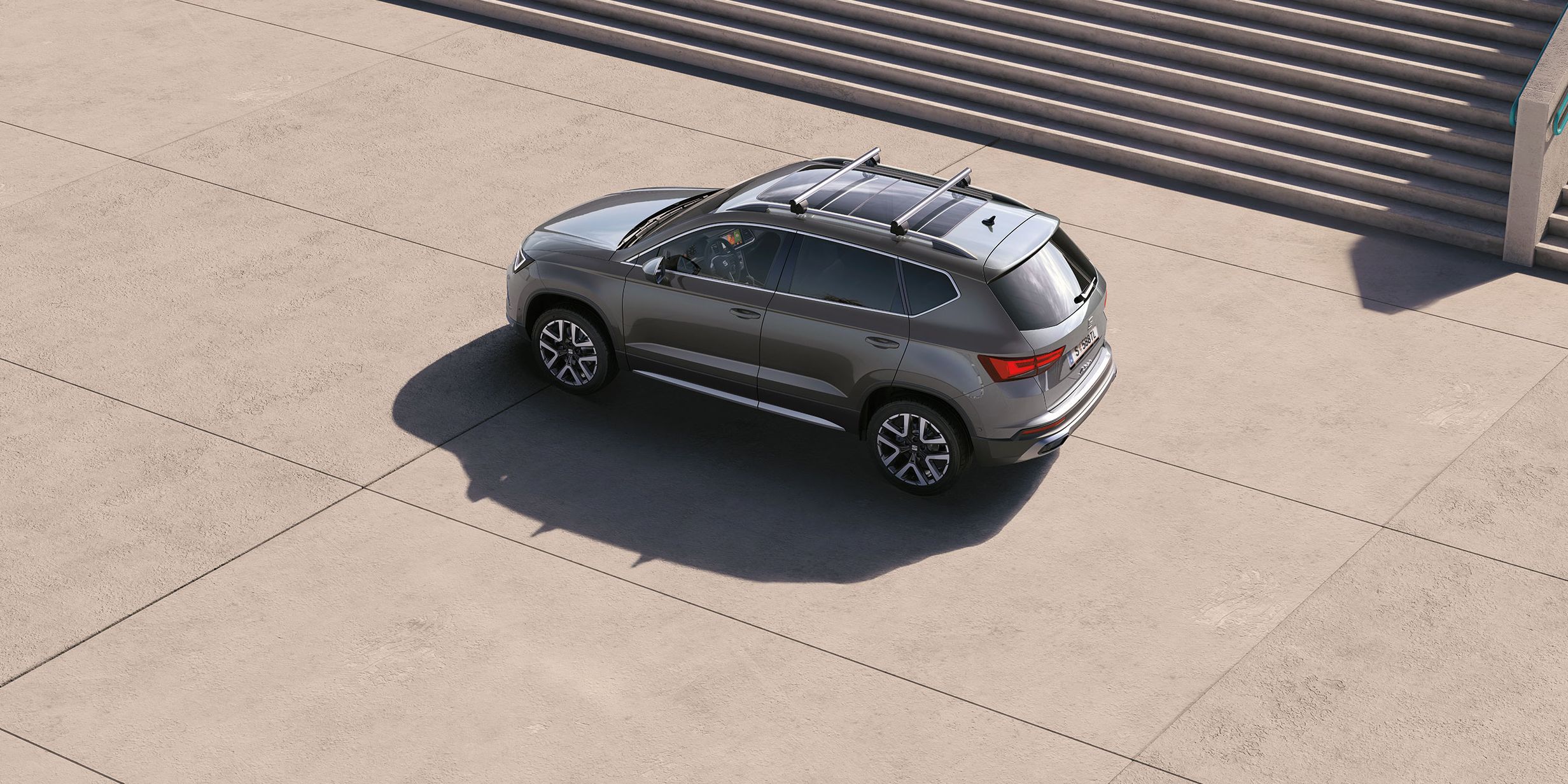 SEAT Ateca mit Dachträgern 