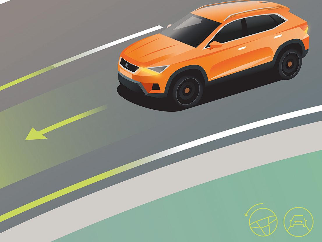 SEAT Travel Assist – Fahrzeug-Sicherheitsfunktion