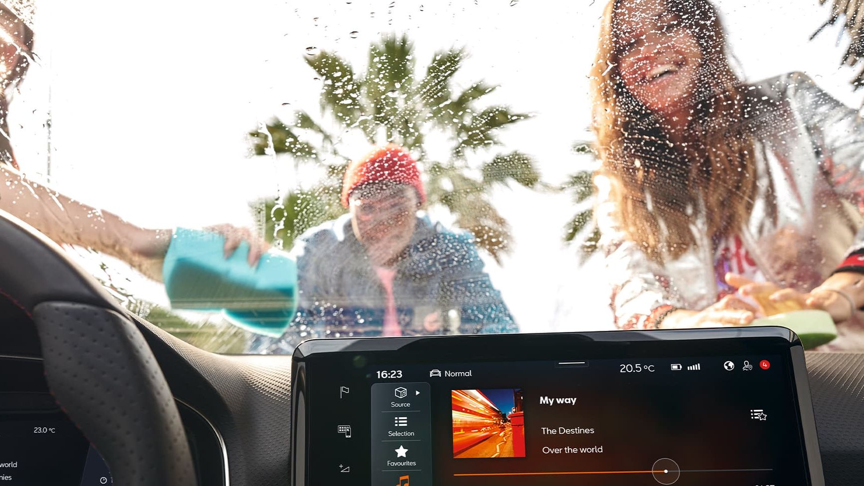 SEAT Ibiza Touchscreen und Armaturen