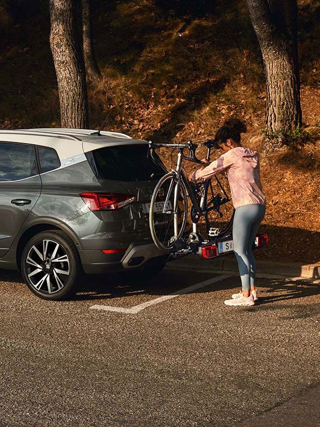 SEAT Arona mit Fahrradträger