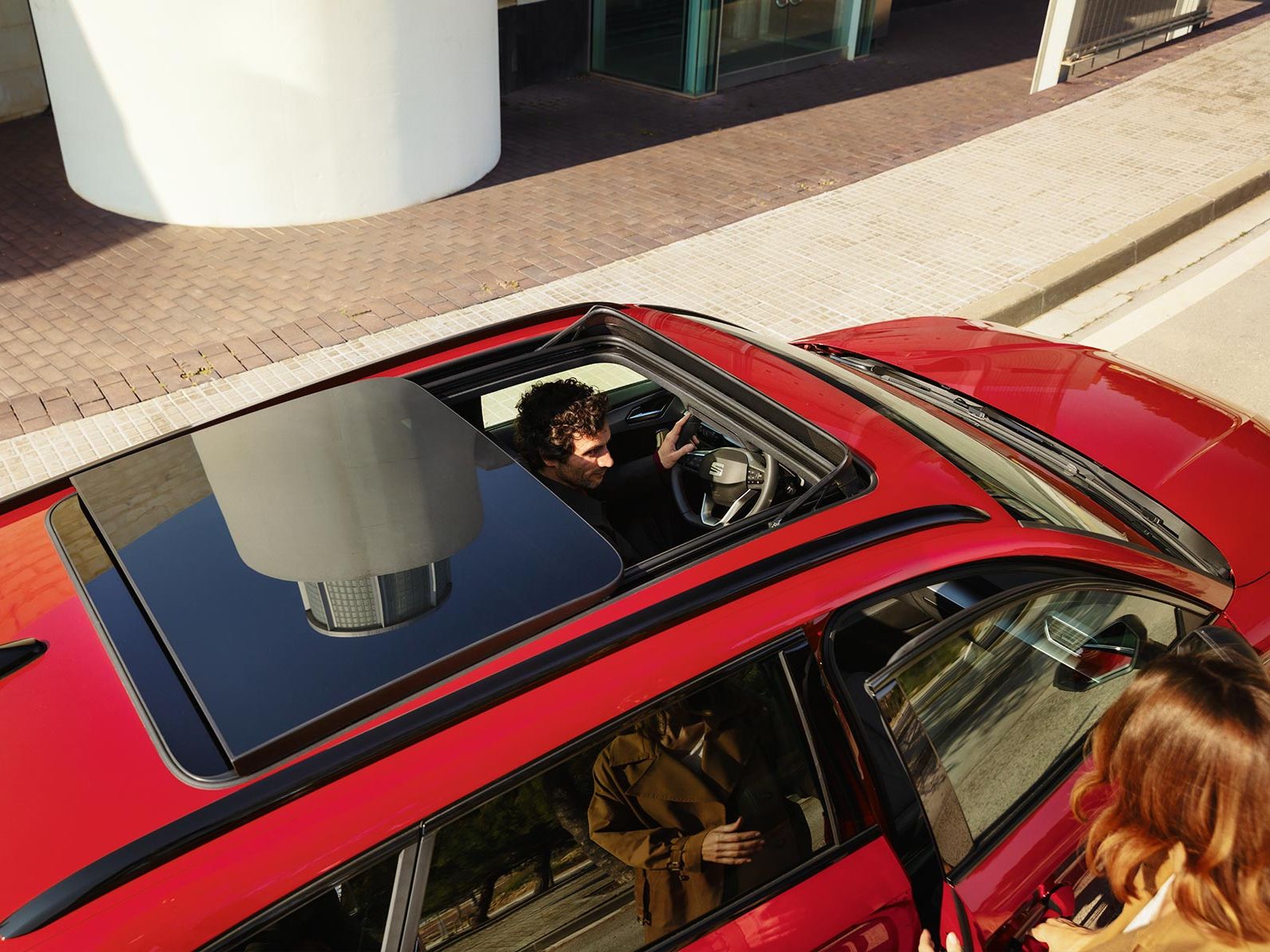 SEAT Leon Sporstourer Panorama Glasdach