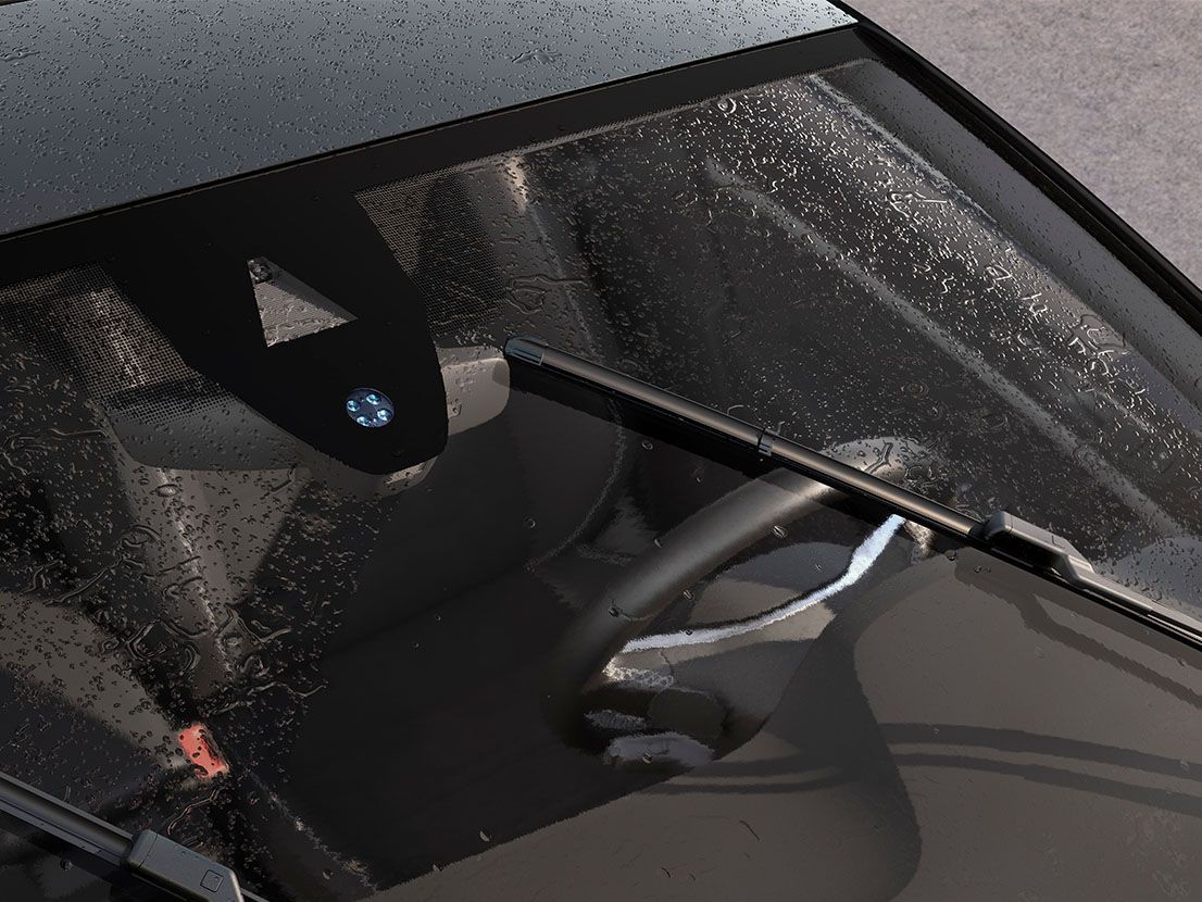seat ateca car dashboard exterior windscreen rain and light sensor