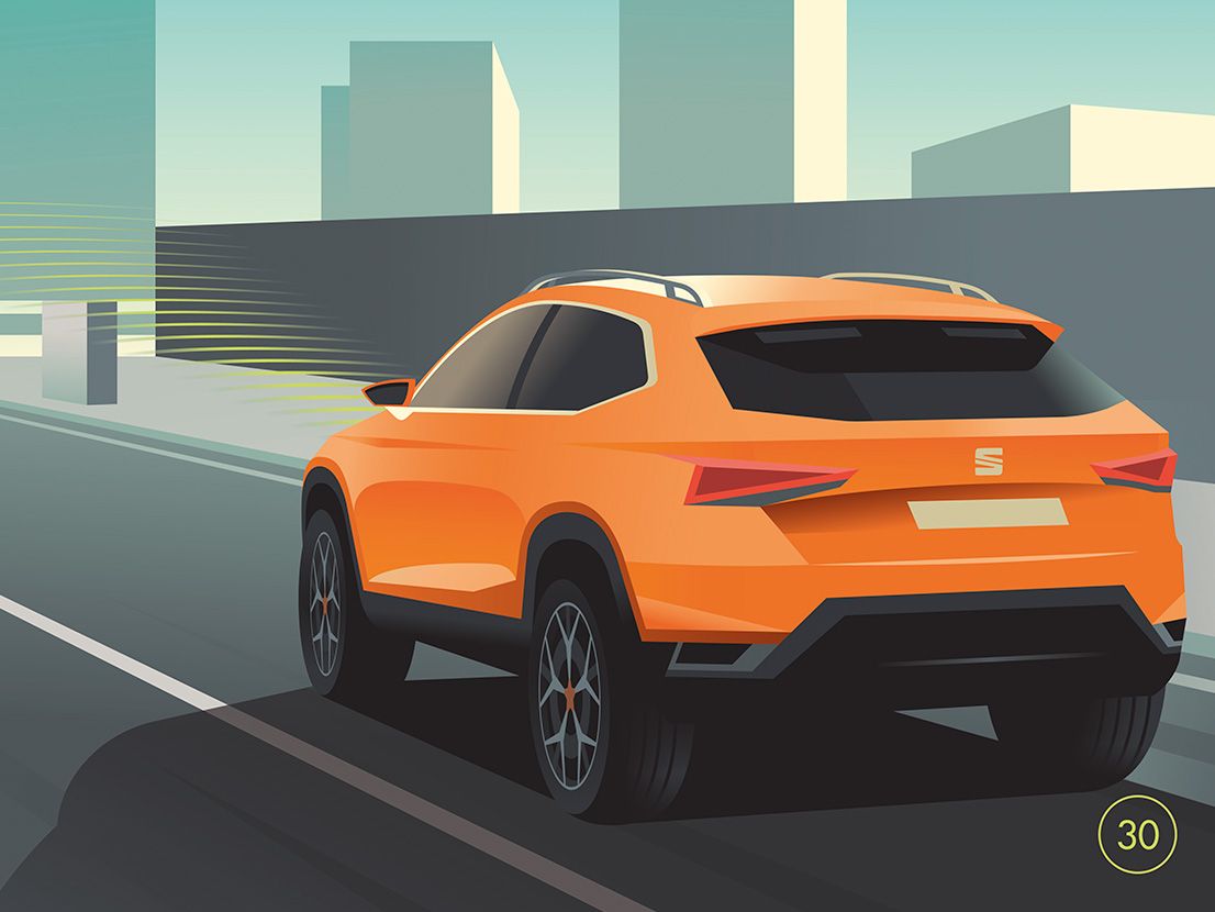 SEAT Arona Style mit Verkehrsschilderkennung