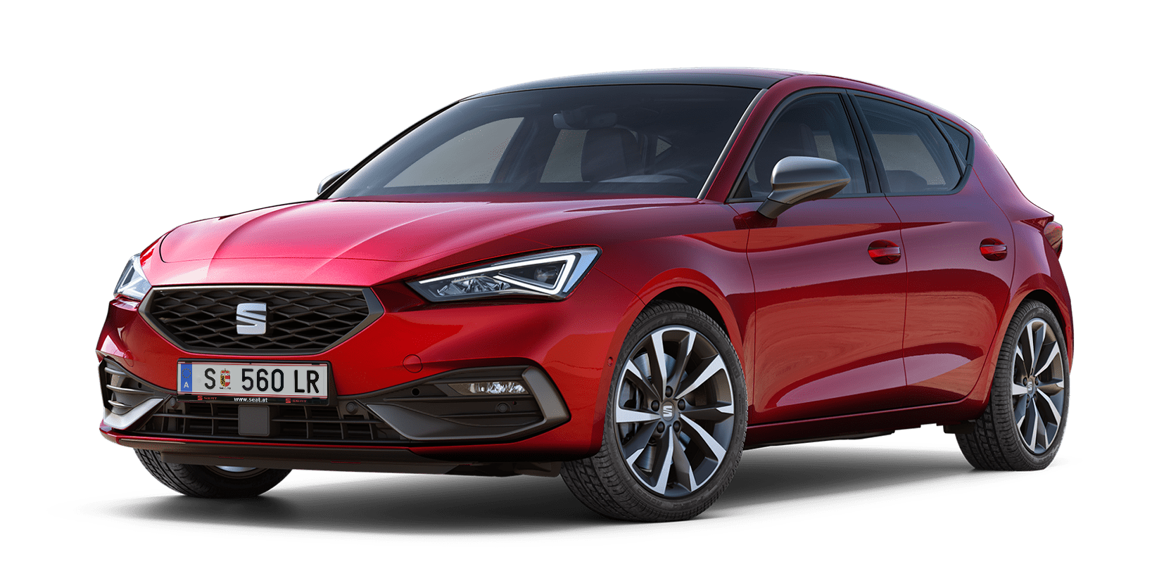 SEAT Leon 5-Türer FR Desire red colour 