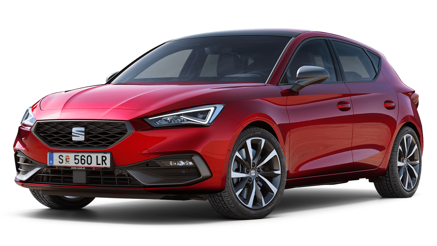 SEAT Leon 5-Türer FR Desire red colour 