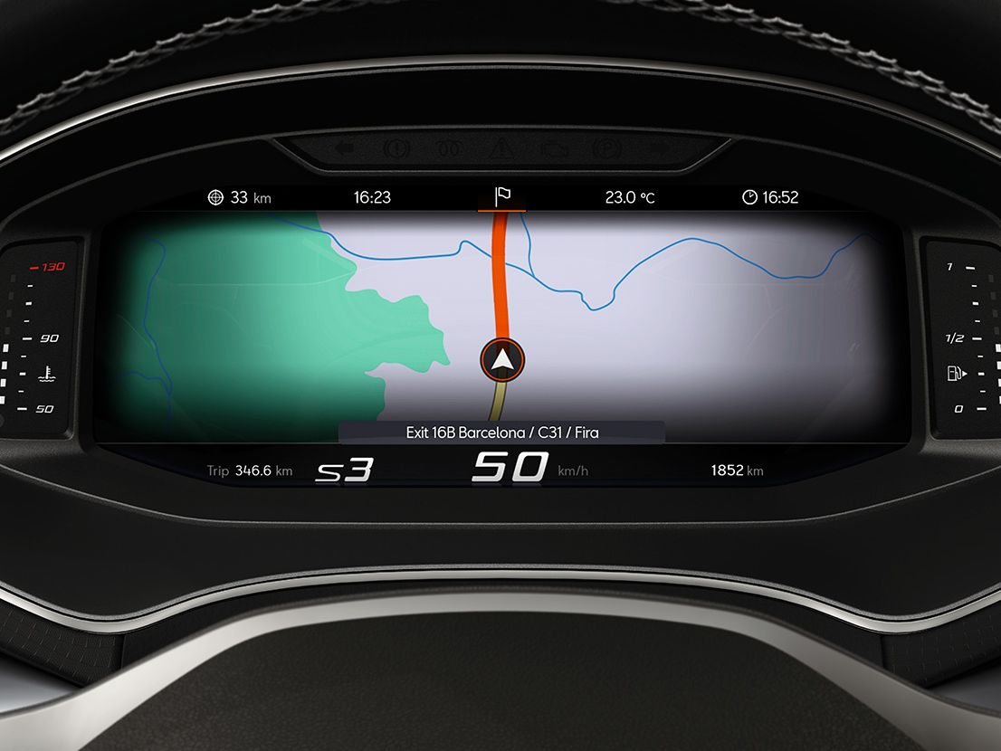Seat Ibiza Xcellence mit digitalem Cockpit