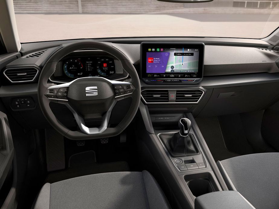 Innenraum eines SEAT Leon 5-Türers