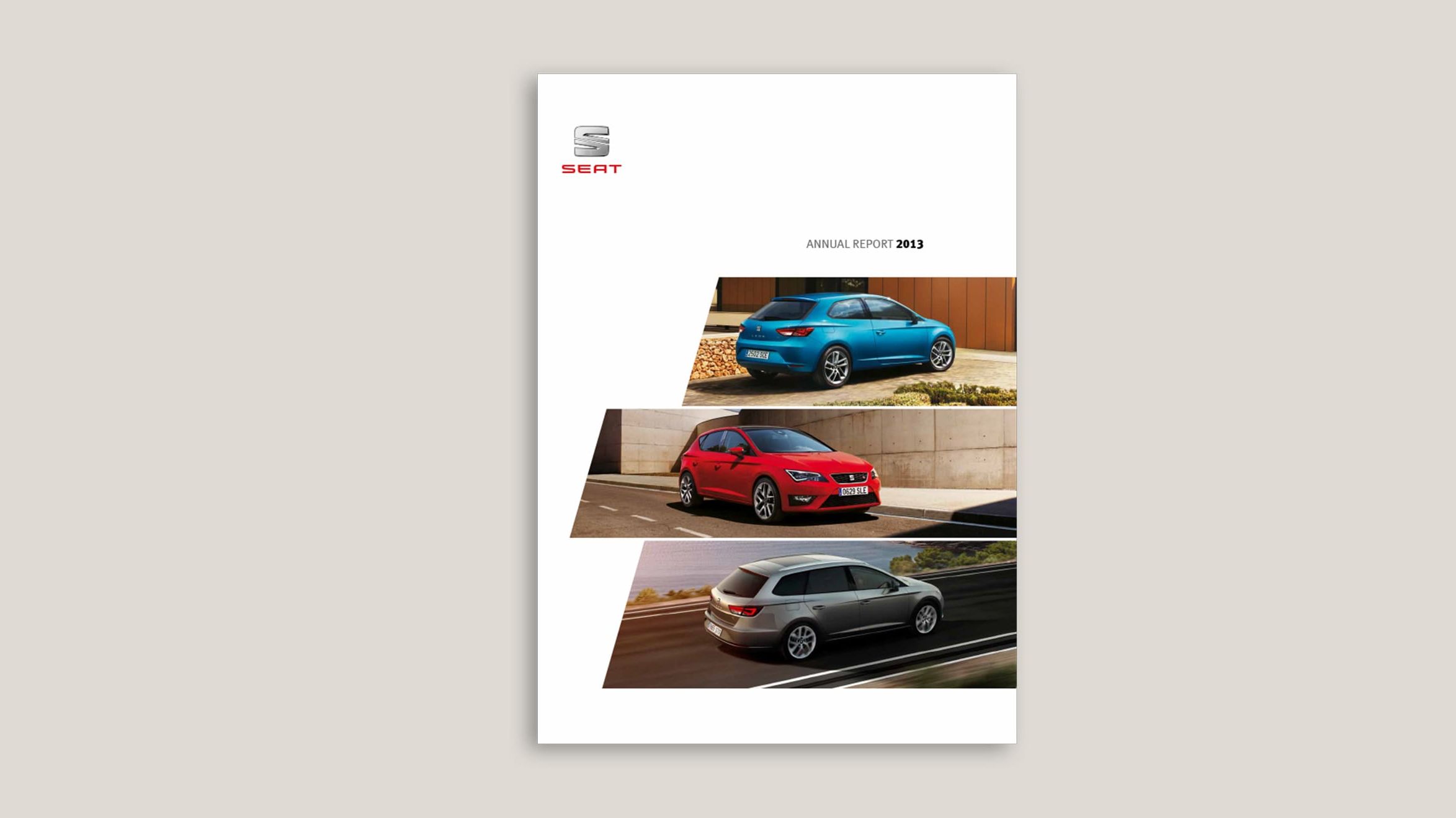 SEAT und CUPRA Jahresbericht Cover 2013