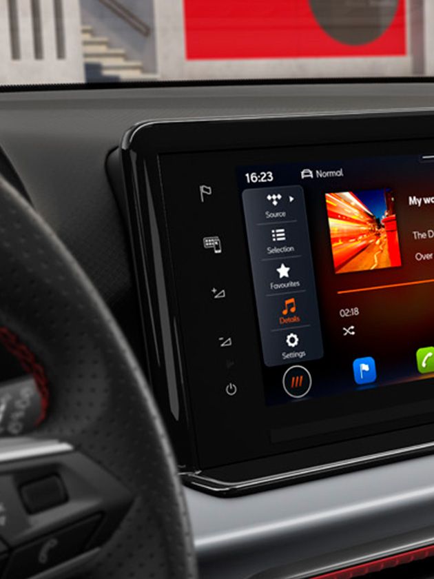 Online Infotainment im SEAT Ibiza