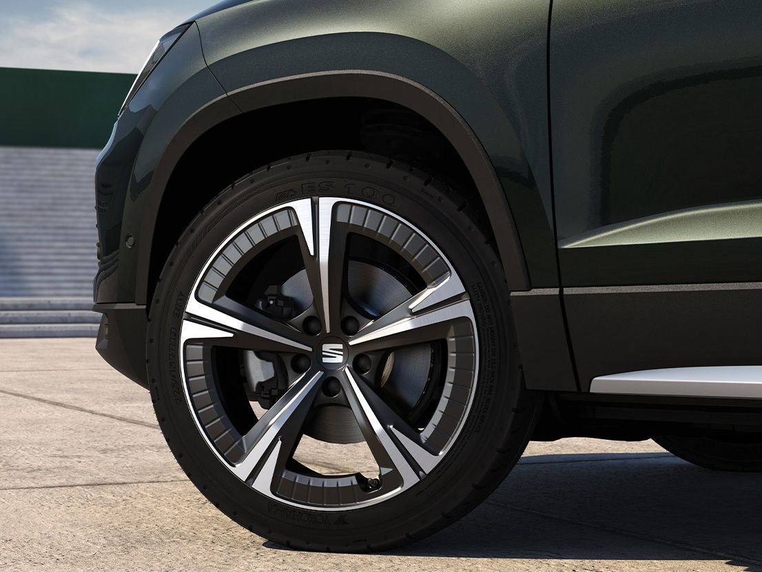 SEAT Ateca Xperience mit gefrästen 19” Felgen