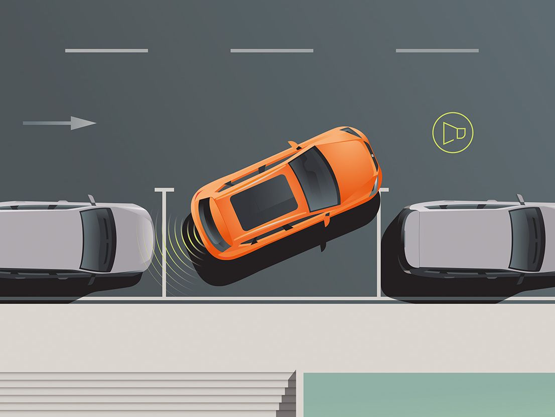 Parksensor hinten