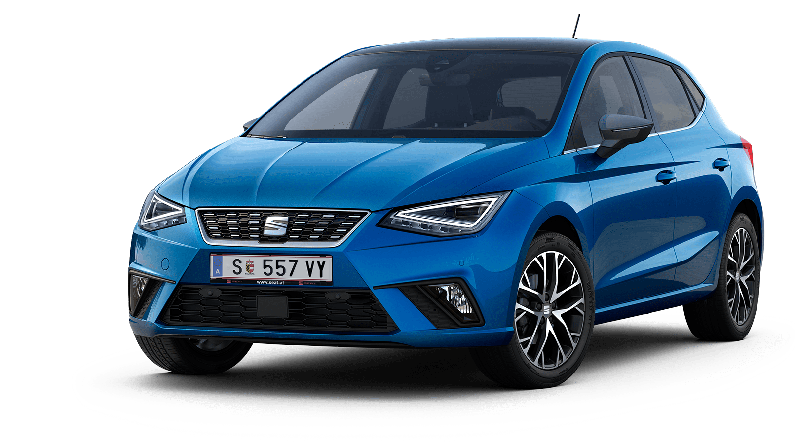 SEAT Ibiza Xcellence in Blau