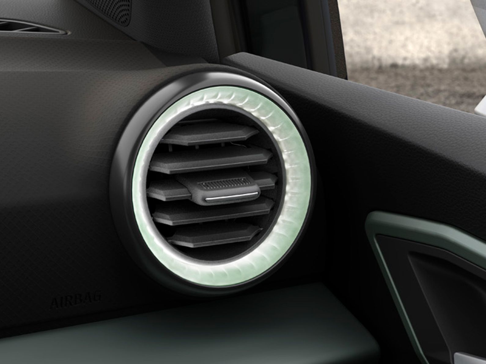LED-beleuchtete Lüftungsdüsen im SEAT Arona