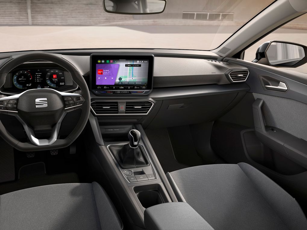 Infotainment obrazovky u SEAT Leon