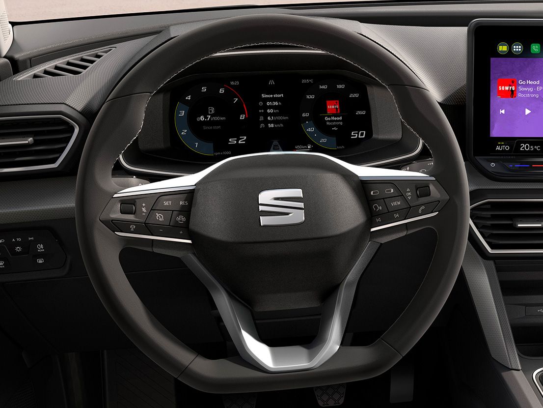 Sportliches Multifunktionslenkrad SEAT Leon