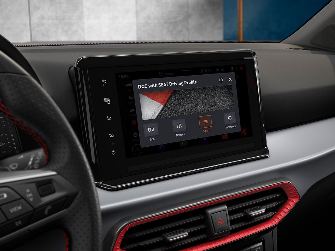 SEAT Arona FR mit digitalem Fahrerprofil-Display